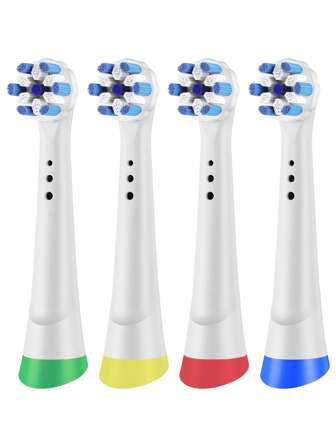 Kompatibel med OralB IO elektriska tandborstar ersättningstandborsthuvuden, Professionella elektriska tandborstar Refills för OralB IO 2 3 4 5 6 7 8 9 10 Series elektriska tandborstar