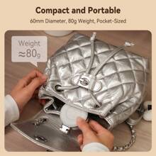 TELESIN° 磁性自拍灯带镜面手机补光灯兼容 iPhone 360° LED 自拍环形灯带粘环用于自拍摄影变焦通话视频会议 - Magnetic fill 光 lamp - 查看 8