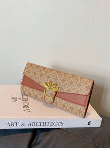 Vintage Designer Wallet PU Leather Women Wallet Elegant Evening Clutch Wallet Purse Wallet Long Wallet For Women Mini Wallet