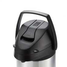 Distributeur de boissons isotherme 3L, pompe à air, carafe isotherme à double paroi, intérieur en acier inoxydable, extérieur en plastique, thème de l'espace, carafe multifonction pour boissons chaudes et froides pour la maison et le bureau
