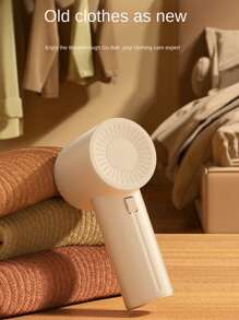 1pc Rechargeable 2 In 1 Electric Lint Remover & Hair Removal Ball Machine, Clothes Fuzz Shaver, Portable Depiller Device - Multicolor - View 12