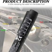 1PC Brake Fluid Tester High Precision Portable Use Quality Assurance Brake Oil Detector Test Pen Oil Test Pen