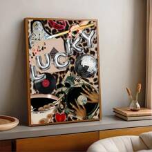 1pc Wall Art Picture Canvas Prints Paintings Vintage Music Poster Music Record Player Decor For Bedroom, Living Room, Dorm Wall Decor No Framed