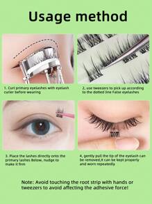 84/120 Pcs Mixed Style Lash Extensions, New Design With Upper And Lower Lashes Combination, Transparent Stem Upper Lashes And Slim Stem Lower Lashes For Natural & Comfortable Wear, Versatile Style Suitable For Stage, Party, Date