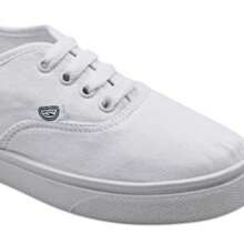 TENIS UNISEX TIPO TELA - Blanco - Ver 3