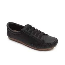 Women's Pink Moccasin Sneakers, Comfortable, Lightweight - 黑色 - 查看 3