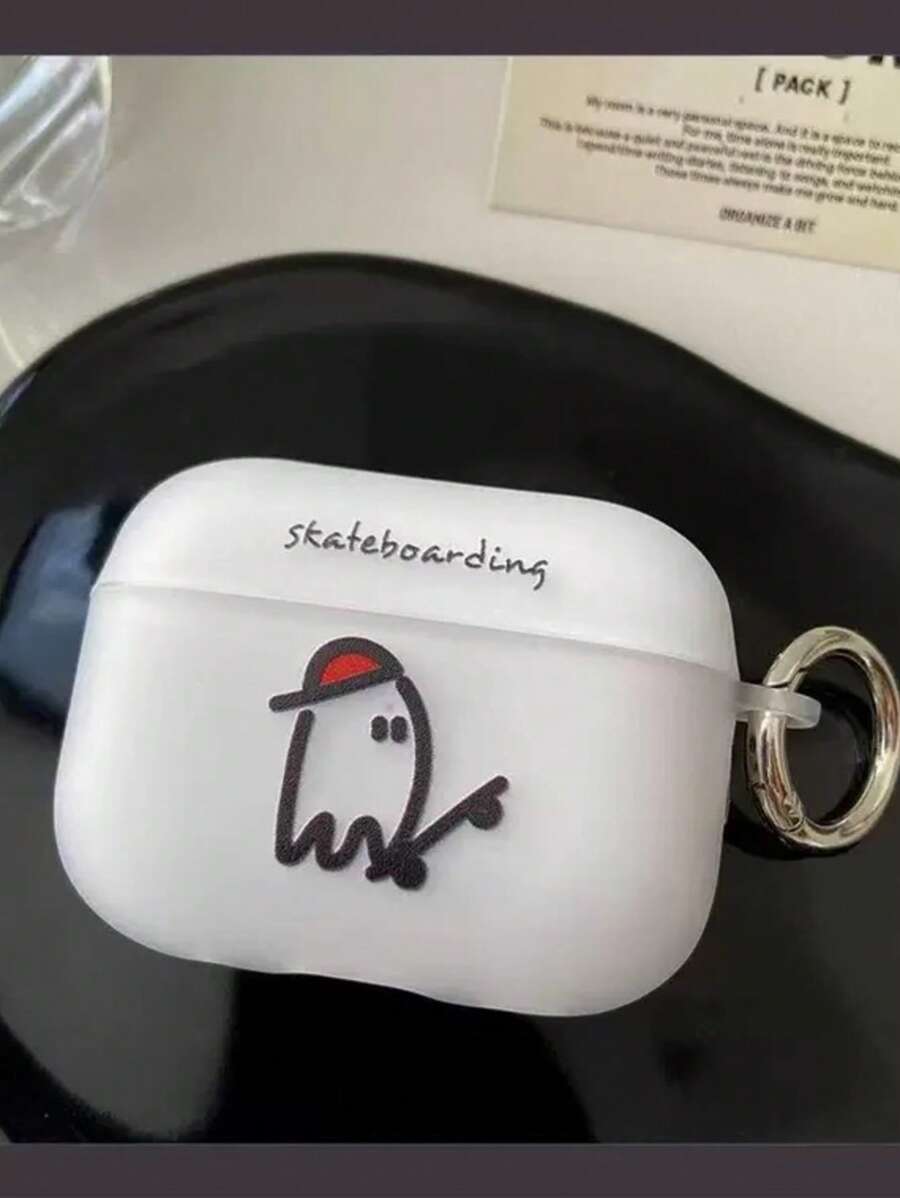 Matte White Ghost 2/3/Pro/Pro2/Pro3 Case, Transparent 4 Case - Clear - View 1