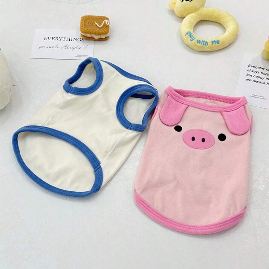 Nuovi stili primavera-autunno in stile Ins. Abbigliamento per animali domestici come cani e gatti. Gilet adatti per Teddy, Bichon Frise e Barboncini