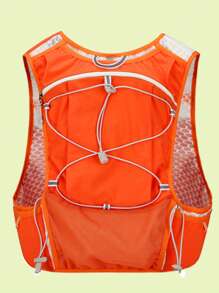 Marathon Outdoor Running Hydration Backpack, Lightweight Multifunctional Portable Hiking Camping Reflective