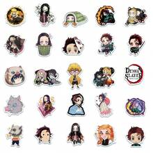 TOEI ANIMATION 100PCS Aniplex Officieel Gelicentieerde Stickers Kimetsu Tanjirou Nezuko Yaiba Gemengde Anime Cartoon Stickers Decoratie Voor Waterfles Laptop Skateboard En Verjaardagsfeestje Kerstcadeaus Voor Vrienden