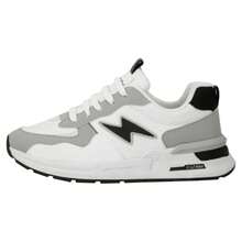 tenis rayo para Dama color: Beige Horma: redonda  Material: textil - Blanco - Ver 2