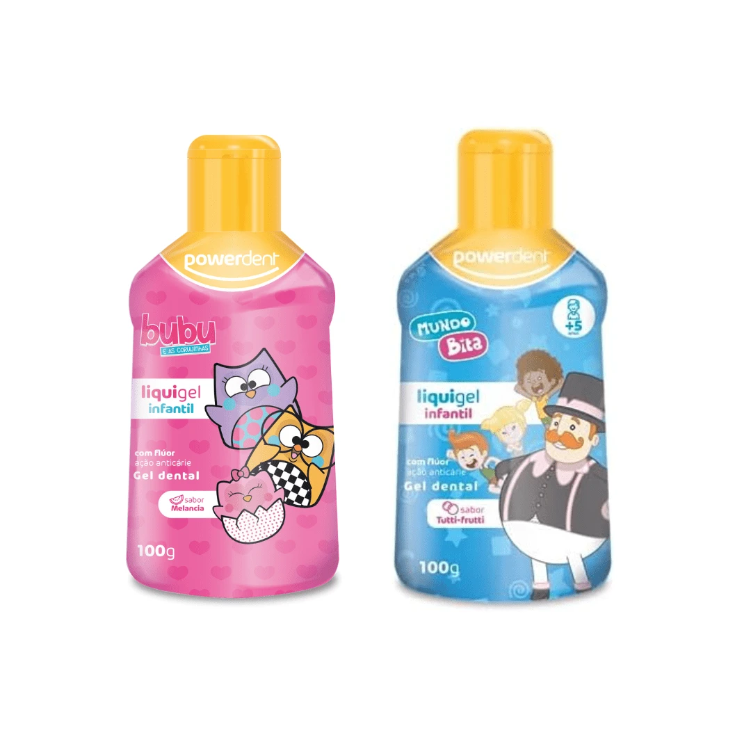 Powerdent Liquigel Toothpaste For Children Bubu And Mundo Bita 100g ...