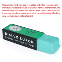 Wosk do polerowania biżuterii, blok wosku do polerowania luster zegarów i zegarków z litego metalu, wielofunkcyjny wosk do polerowania