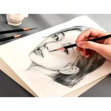 1 Stück Premium dickes quadratisches Skizzenbuch - spiralgebundener Zeichenblock, 14,8 x 10,5 cm / 21 x 14,8 cm, hochwertiges Skizzier- und Schreibheft