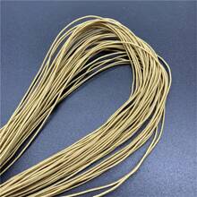 21yards/Lot 1mm Strong Round Elastic Ribbon Sewing Elastic Band Fiat Rubber Band For Waist Band Stretch Rope DIY Mask Lanyard