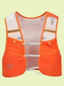 Marathon Outdoor Running Hydration Backpack, Lightweight Multifunctional Portable Hiking Camping Reflective