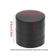 1pc Creative Rotating Jewelry Box, Multi-Layer Velvet Dust-Proof Jewelry Storage Box, With Hand Accessories & Jewelry Box