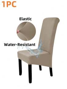 XL Size Stretch Chair Covers For Dining Room,Water-Resistant Large Dining Room Chair Slipcovers,Stretch Chair Cover,Parsons Chair Covers,Spandex High Chairs Protector Covers Seat Slipcover With Elastic Band For Dining Chairs,XL/Oversized Removable Washable Soft Spandex Extra Large Dining Room Chair Covers For Kitchen Hotel Table Banquet Solid Color(Light Mocha) - Multicolor - View 22