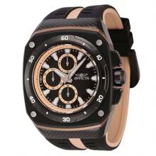 Invicta Men's 46mm Quartz Chronograph Watch - Black - View 1