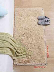 Tapis de sol moderne et simple pour la chambre à coucher et le salon. Coussin rouge mignon de style nordique Ins couvrant complètement le tatami, la table basse. 1 pièce. Décoration de la pièce - Camel - Voir 5