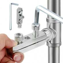 Faucet Angle Valve Broken Wire Remover Broken Screw Extractor Set Universal Remover For 4 And 6 Minute Pipe Thread Removal Tool - Silver - View 3