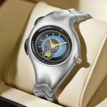 1pc Fashion Luxury Men's Watch Business Sport Elegant Quartz Watch Classic Leisure Clock Suitable For Everyday Life And Holiday Gifts