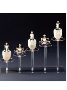 Acrylic Trapezoid Display Shelf, Multi-Function Holder Rack For Cosmetics, Jewelry, Collectibles, Figurines