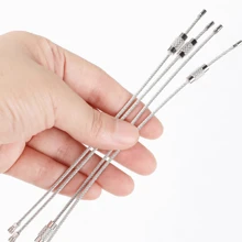 Pulseira de Corrente de Contas em Formato de Cobra de Aço Inoxidável, Fecho para Confecção de Pulseiras, Chaveiro, Adequado para Joalheria DIY, Corrente para Joalheria, Acessórios de Pulseira em Branco