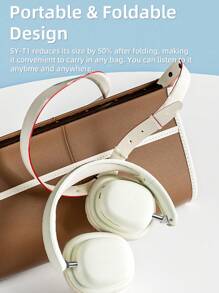 T1 True Wireless Headphones, Minimal Wireless 5.3 Full Earphone, Suitable For Travel, School, Party, Music, Gift, ANC Active Noise Reduction ENC Noise Reduction Can Connect 3.5mm Cable Wirelessly, Low Delay Appearance, Versatile Boys And Girls, Brothers, Festival Gifts, Birthday Gifts, First Choice Compatible With Apple, Desktop Computer
