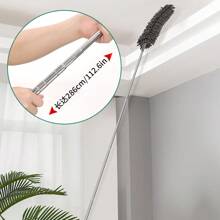 1 pièce Brosse de nettoyage des espaces de fibre en acier inoxydable pour usage domestique