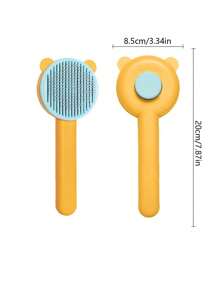 1PC Cat Lover And Cat Mom Love Brush Remove Hair Cat/Dog Lover Gift And Dog/Cat Mom Love Pet Hair Removal Comb For Cat Lover And Cat Mom Loves Non-Slip Grooming Brush Stainless Steel Dog Lover And Dog Mom Love Combs Brushes Cat Lover And Cat Mom Love Accessories