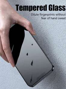 3+3 gehärtetes Glas kompatibel mit iPhone 15 14 13 12 11 16Pro Max Plus Mini Kamera Bildschirmschutz kompatibel mit iPhone wasserdicht stoßfest kratzfest und fingerabdruckfest Vollabdeckung