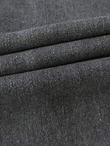 Y2K风格高腰浅蓝色牛仔裤，九分裤长，修身剪裁，凸显身材曲线，适合春夏、度假、节日、休闲牛仔穿搭、牛仔裤、长裤、外出等场合，女士牛仔裤，女士牛仔套装，女士牛仔裤，贴合曲线 - 灰色 - 查看 10