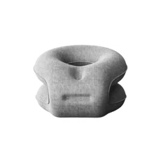 1 pieza Almohada inflable portátil ergonómica para siesta, adecuada para descansar en la oficina, al aire libre