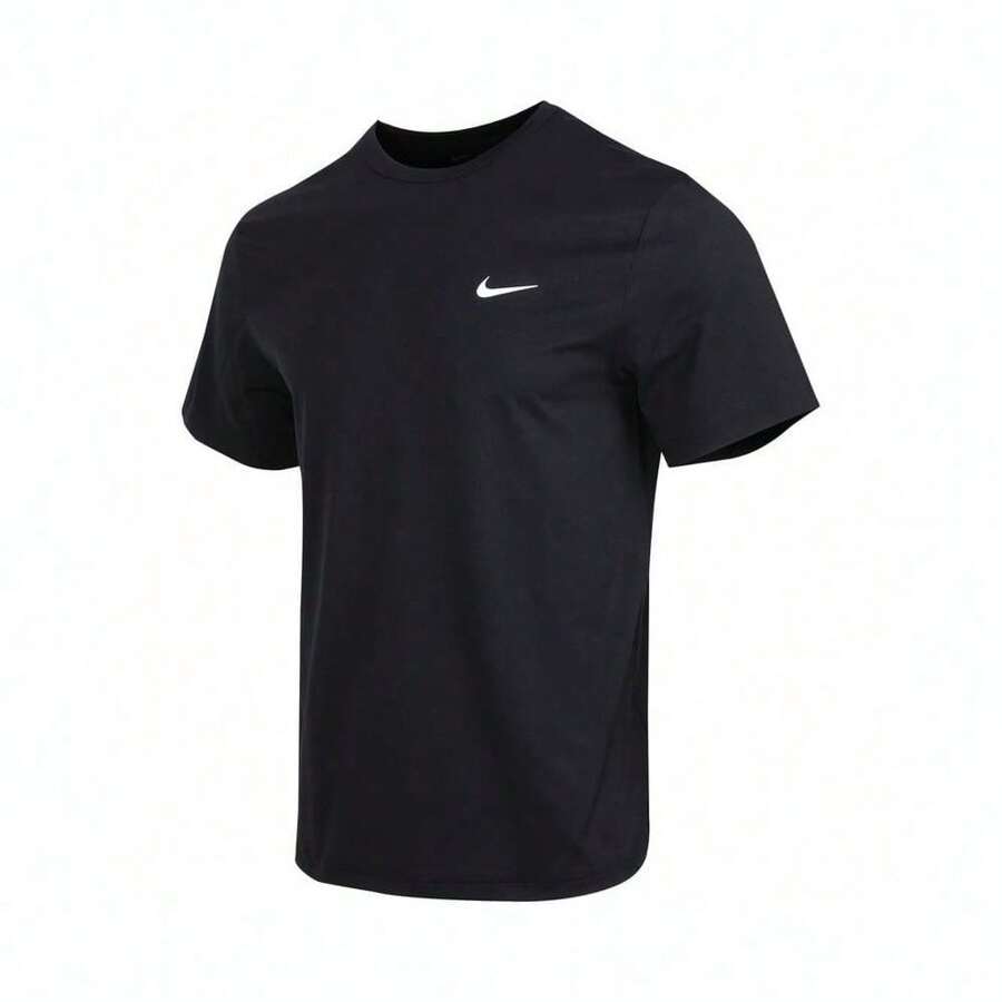 Nike Áo thun nam AS M NK DF UV HYVERSE SS không cổ, áo thun thể thao nhanh khô, thoáng khí, tay ngắn màu đen DV9840-010 - màu đen - Xem 1