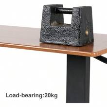 Overbed Bedside Table With Rolling Wheels 80x40x89.5cm C Shape Side Table Adjustable Height Hospital Bed End Table Sofa Large Laptop Side Table For Couch Living Room Multiple Uses - SilverOrGray1 - View 4