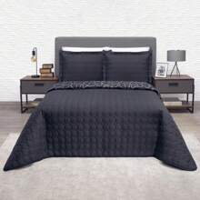 Pinsonic Lightweight Duvet: Freshness And Style For Your Home With Double View - Beautty Home - 黑色奧維多 - 查看 3
