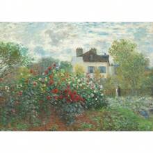 1pc Botanical Monet Exhibition Artwork Canvas Paintings Famous Artist Wall Arts Posters For Bedroom Office Home Decor No Frame ﻿ - Multicolor - View 18