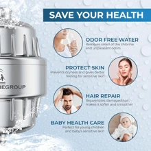 30 Stage Shower Filter, Shower Filter For Hard Water - High Output Shower Water Filter To Remove Chlorine Fluoride Heavy Metals, Improves The Condition Of Your Skin, Hair And Nails - 1 - View 5