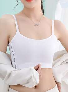 1pc Women Breast Wrap Compression Bra, Seamless Tube Top Shapewear For Large Bust To Look Smaller