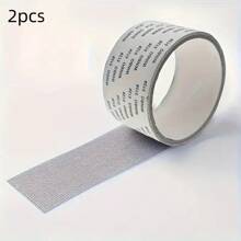 2 Băng keo sửa chữa màn hình cường độ cao, Băng lưới chống thấm nước thích hợp cho màn cửa & cửa sổ, Chống muỗi, Chất liệu vải mềm dẻo cho vải, Dễ cắt và sử dụng - Nhiều màu - Xem 5
