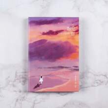Dreamlike Starry Notebook, Colorful Hand-Painted Blank Inner Pages Sketchbook, Diary, Hardcover Colorful Page Illustrated Notebook, Fresh Illustration Notebook, Student/Office Supplies, Gift,School Supplies,Back To School