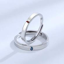 Anillos abiertos para parejas de personajes de anime y dibujos animados