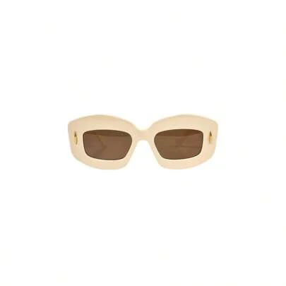  Loewe Anagram Rectangle Sunglasses For Women, International Version LW40114I