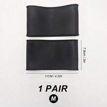 1 par Calcetines de tobillo de fútbol de alta tracción, antideslizantes, unisex, con banda de apoyo para la pierna, manga de gel de silicona con protección para el cuello para entrenamiento - Multicolor - Ver 16