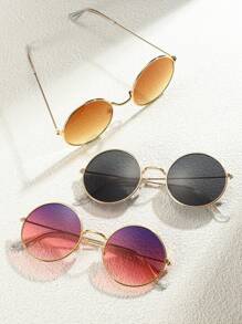 3 pares de gafas de moda con estilo retro europeo y americano Y2K, polarizadas, para deportes al aire libre, ciclismo, senderismo, correr, para sesiones de fotos, con montura de PC (policarbonato) con puntos, todo para todas las temporadas