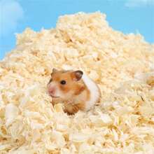 1pc Hamster Bedding Odor Absorbing Dust-Free Rabbit Guinea Pig Aspen Shavings Litter, For More Comfortable Pets