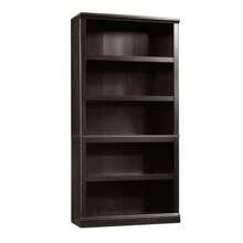 Estantería de 5 niveles, acabado roble salado - Negro - Ver 10