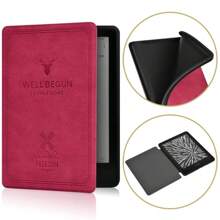 Magnetic Protective Shell Pouch Case For Kindle Paperwhite 2024 12th Generation & Colorsoft 7 Inch (Model No. SA569P SA568B)