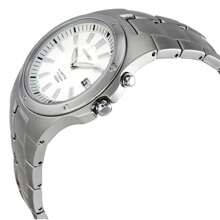 Seiko 男士石英錶SKA393J1-商務休閒風格，金屬錶帶，礦物玻璃，100m防水，日期顯示